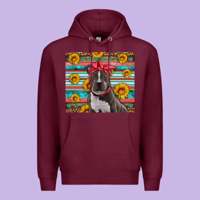 Western Pitbull Premium Hoodie Designed By Artiststas