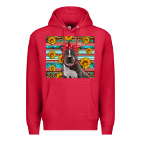 Cardinal western pitbull Premium Hoodie - Artiststas