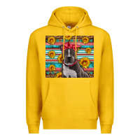 Lemon western pitbull Premium Hoodie - Artiststas