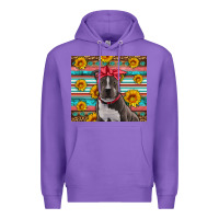 Purple western pitbull Premium Hoodie - Artiststas