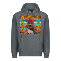 Rock western pitbull Premium Hoodie - Artiststas