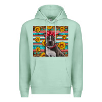 Seafoam western pitbull Premium Hoodie - Artiststas