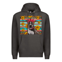 Smoke western pitbull Premium Hoodie - Artiststas