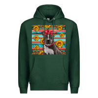 Sports Green western pitbull Premium Hoodie - Artiststas