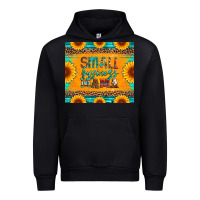 Black small business mama leopard turquoise aztec serape cowhide sunflowers Urban Hoodie - Artiststas