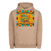 Pigment Burro small business mama leopard turquoise aztec serape cowhide sunflowers Urban Hoodie - Artiststas