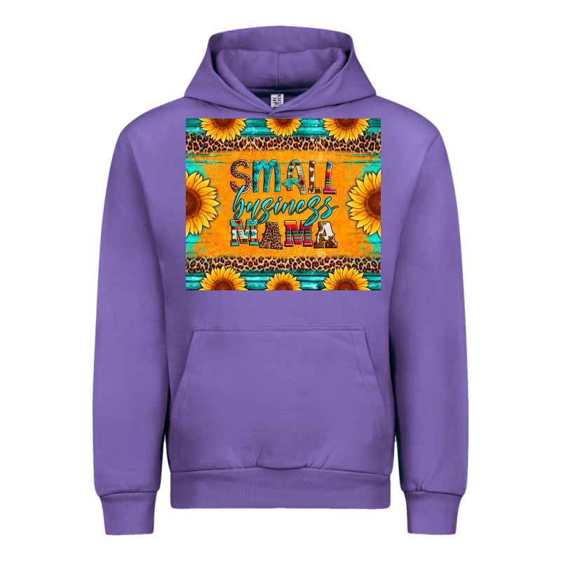 Small Business Mama Leopard Turquoise Aztec Serape Cowhide Sunflowers Urban Hoodie by Artiststas | Teevron