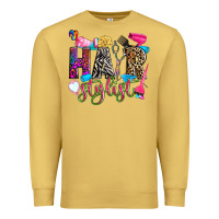 Antique Gold hairstylist Premium Sweatshirt - Zillion Design Studio