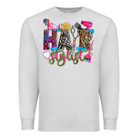 Dove Grey hairstylist Premium Sweatshirt - Zillion Design Studio