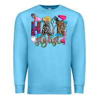 Ocean Blue hairstylist Premium Sweatshirt - Zillion Design Studio