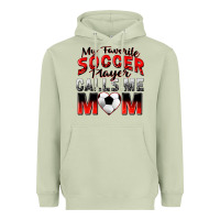 Matcha my favorite soccer player calls me mom Heavyweight Hoodie - Zillion Design Studio