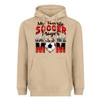 Mushroom my favorite soccer player calls me mom Heavyweight Hoodie - Zillion Design Studio