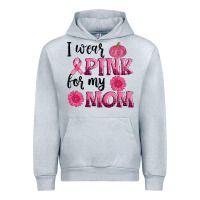 Heather Grey i wear pink for my mom sunlower and pumpkin Urban Hoodie - AdoDesignShop