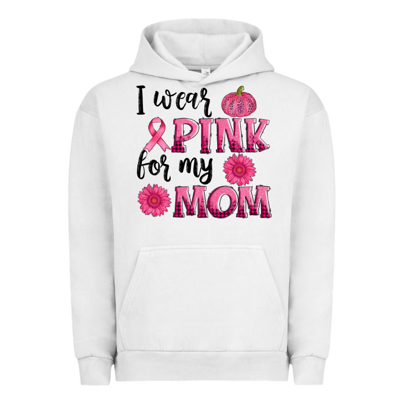I Wear Pink For My Mom Sunlower And Pumpkin Urban Hoodie by AdoDesignShop | Teevron