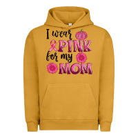 Pigment Peanut Butter i wear pink for my mom sunlower and pumpkin Urban Hoodie - AdoDesignShop