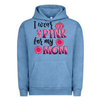 Pigment Pebble Blue i wear pink for my mom sunlower and pumpkin Urban Hoodie - AdoDesignShop