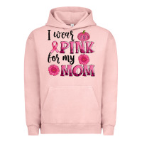 Pigment Salmon i wear pink for my mom sunlower and pumpkin Urban Hoodie - AdoDesignShop