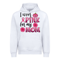 White i wear pink for my mom sunlower and pumpkin Urban Hoodie - AdoDesignShop