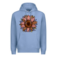 Colony Blue usa flag camouflage leopard sunflower Premium Hoodie - Artiststas