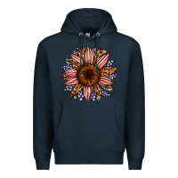 Navy usa flag camouflage leopard sunflower Premium Hoodie - Artiststas