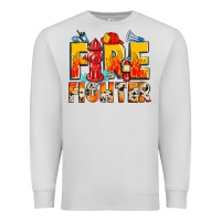 Dove Grey firefighter Premium Sweatshirt - Zillion Design Studio