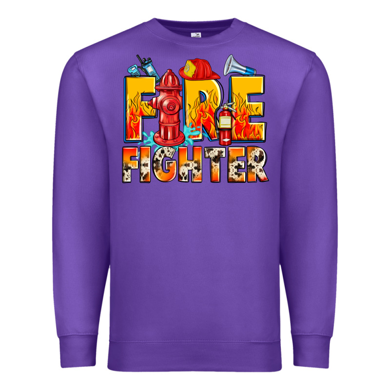 Firefighter Premium Sweatshirt by Zillion Design Studio | Teevron