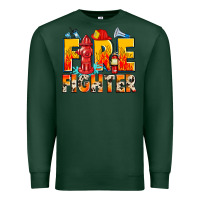 Sports Green firefighter Premium Sweatshirt - Zillion Design Studio