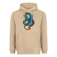 Mushroom Blue dragon Heavyweight Hoodie - RanaPortraitStore