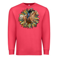 Cardinal sunflower rodeo Premium Sweatshirt - RanaPortraitStore