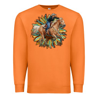 Carrot sunflower rodeo Premium Sweatshirt - RanaPortraitStore