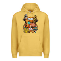 Antique Gold farm truck,fall Premium Hoodie - JahusDesignShop