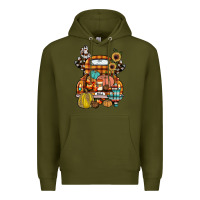 Army Green farm truck,fall Premium Hoodie - JahusDesignShop