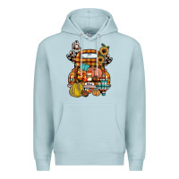 Blue Mist farm truck,fall Premium Hoodie - JahusDesignShop