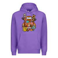 Purple farm truck,fall Premium Hoodie - JahusDesignShop