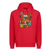 Red farm truck,fall Premium Hoodie - JahusDesignShop