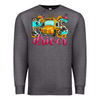 Charcoal Heather bus driver Premium Sweatshirt - Zillion Design Studio