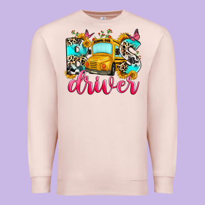 Bus Driver Premium Sweatshirt Designed By Zillion Design Studio