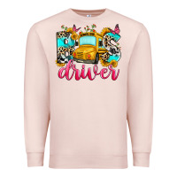 Pale Pink bus driver Premium Sweatshirt - Zillion Design Studio