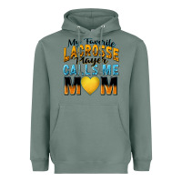Sage my favorite lacrosse player calls me mom Heavyweight Hoodie - Zillion Design Studio