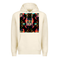 Tofu sugar skull seamless pattern Premium Hoodie - BundleAndBundleShop