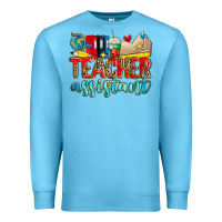 Ocean Blue teacher assistant Premium Sweatshirt - Zillion Design Studio