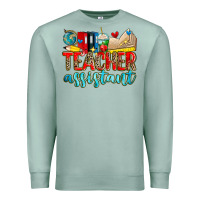 Seafoam teacher assistant Premium Sweatshirt - Zillion Design Studio