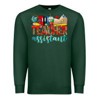 Sports Green teacher assistant Premium Sweatshirt - Zillion Design Studio