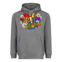 Storm pride bee with daisy lgbtq Heavyweight Hoodie - texasbilliewilder