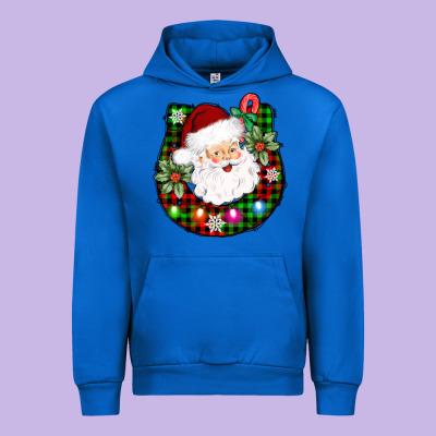 Horseshoe Santa Urban Hoodie Designed By Adodesignshop