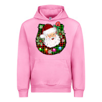 Fuchsia Pink horseshoe santa Urban Hoodie - AdoDesignShop