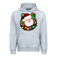 Heather Grey horseshoe santa Urban Hoodie - AdoDesignShop