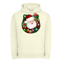 Pigment Pistachio horseshoe santa Urban Hoodie - AdoDesignShop