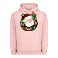 Pigment Salmon horseshoe santa Urban Hoodie - AdoDesignShop