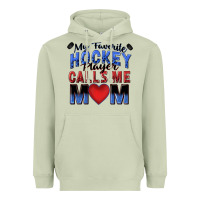 Matcha my favorite hockey player calls me mom Heavyweight Hoodie - Zillion Design Studio